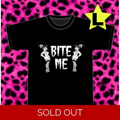 BITE ME T SHIRT - LARGE